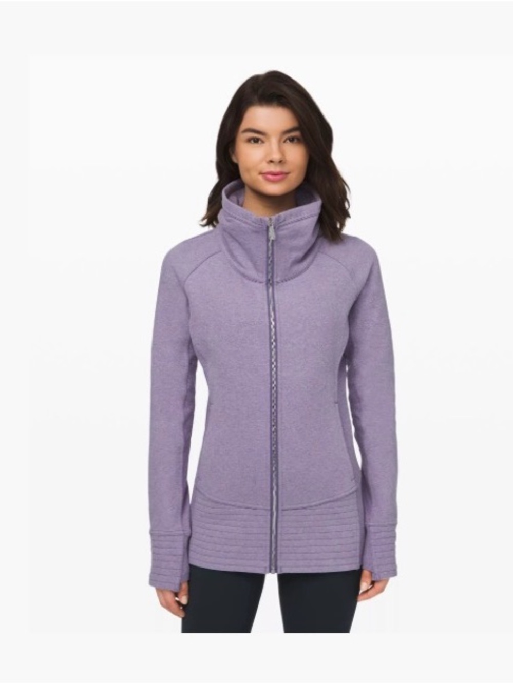 Radiant Jacket II in Heathered Purple Quartz